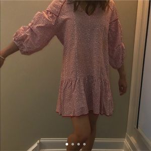 ♦️ZARA RED DRESS, can be used as a cover up beach